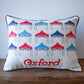 Ole Miss Tailgate Tents Collegiate Pillow