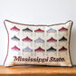 MS State Tailgate Tents Pillow