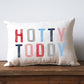HOTTY TODDY Poster Tones Pillow