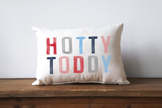 HOTTY TODDY Poster Tones Pillow