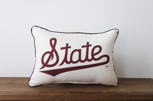 State Script Pillow