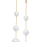 Audrey Pearl Drop Down Earrings