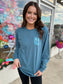 MAMA Mirage Bow Long Sleeve Tee