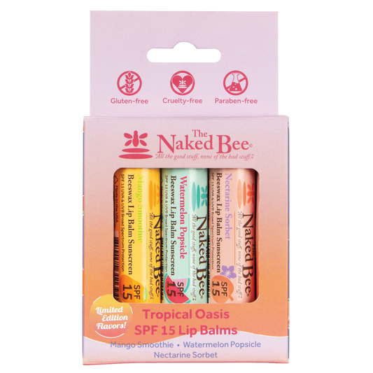 Tropical Oasis SPF 15 Lip Balm Trio