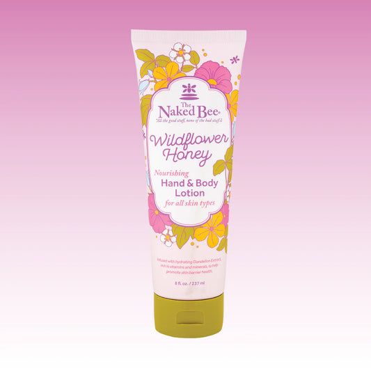 8 oz. Wildflower Honey Nourishing Hand & Body Lotion