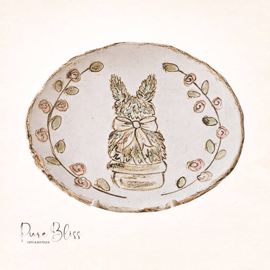 Bunny Topiary Pottery