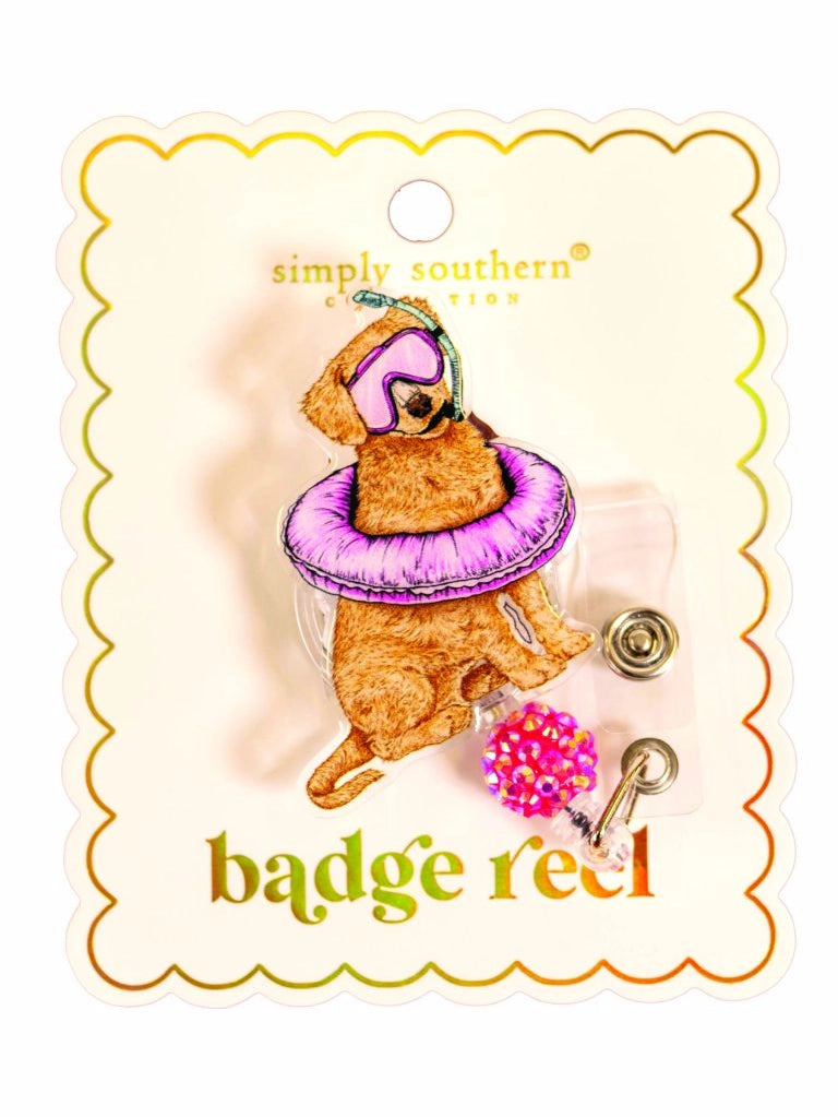 Dog-Badge Reel