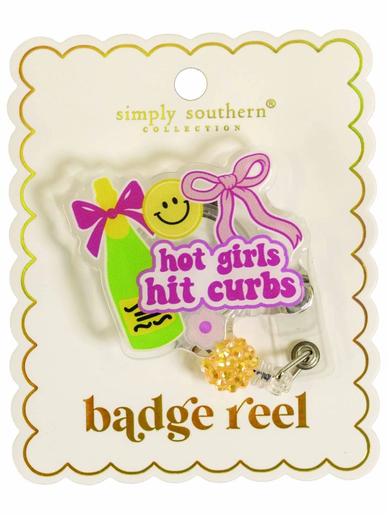 Hot Girls Hit Curbs-Badge Reel
