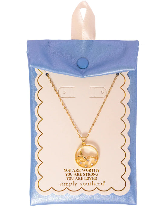 Gold Tail Necklace