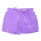 Delicate Quilted Lavender Shorts