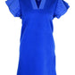 Deep Sea Quilted Dress