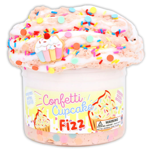 Confetti Cupcake Fizz Dope Slime