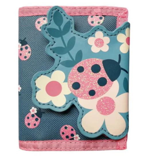 Ladybug Floral Wallet