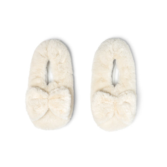 Ivory Cuddles Heated Slippers