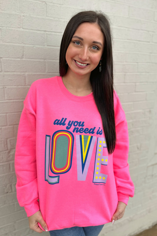 All You Need is Love Sweatshirt