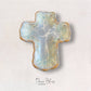 Blue Botanical Spring Cross Dish