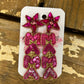 Pink & Gold Mama Earrings