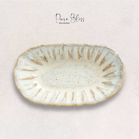 Chantilly Cream Crimped Side Dish