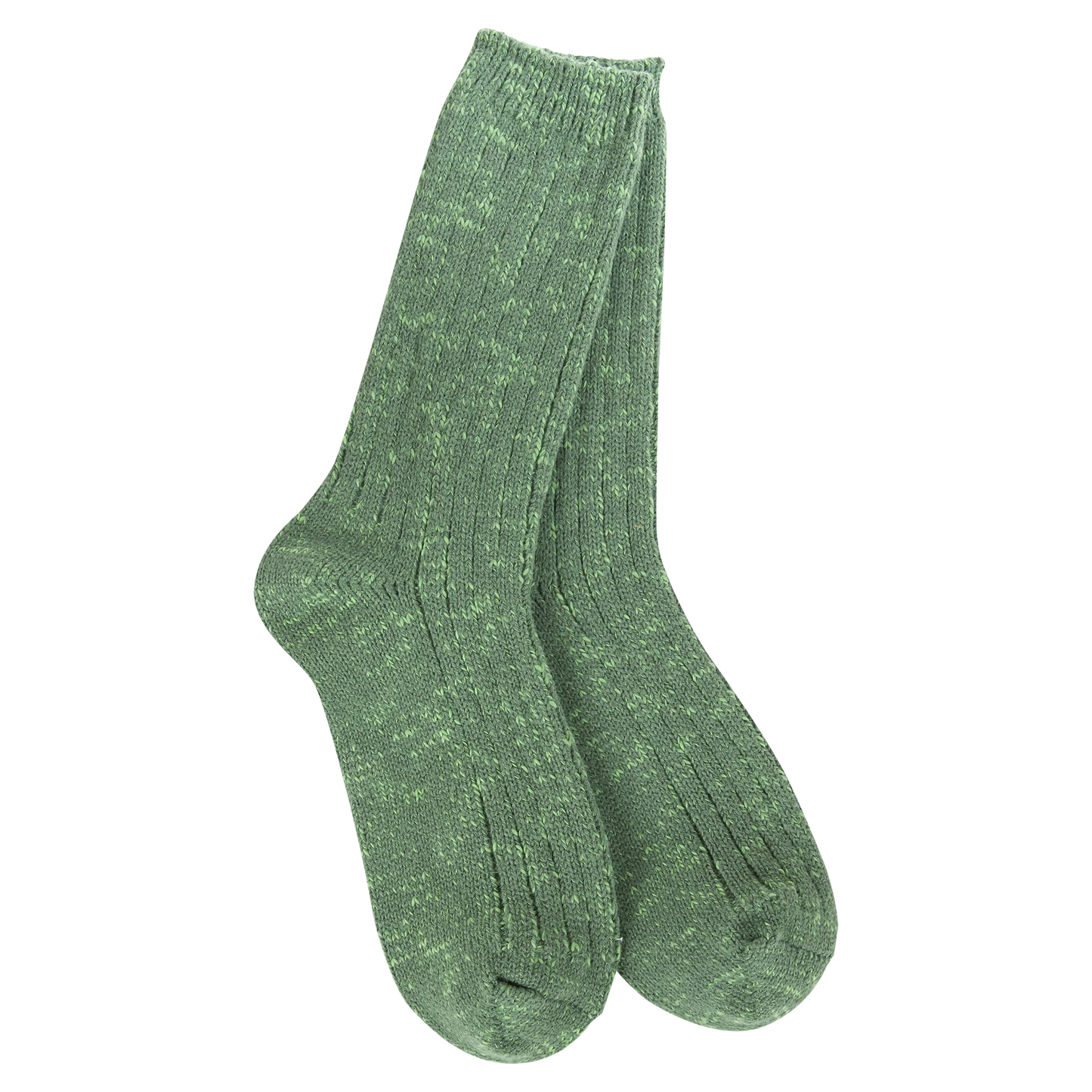 Weekend Cotton Slub Marled Crew + Ivy