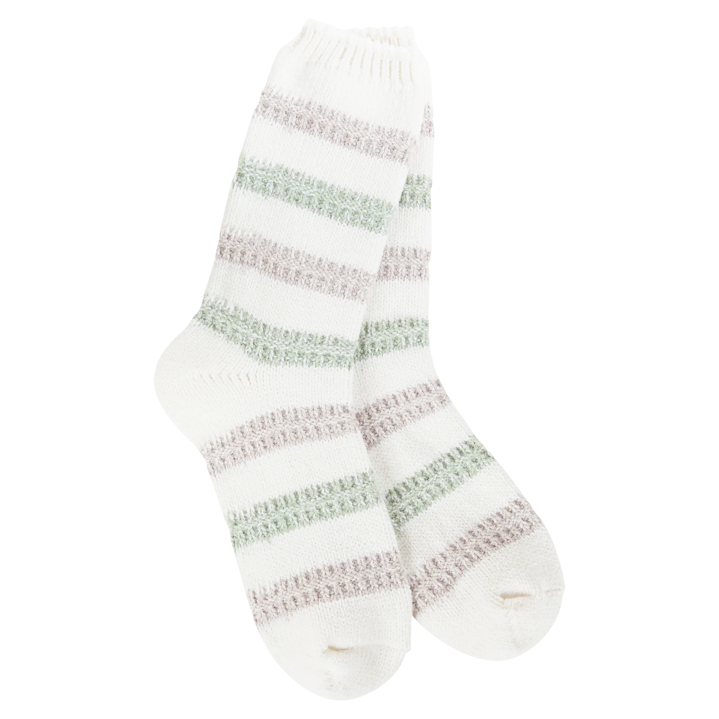Weekend Ragg Links Crew + Meadow Stripe
