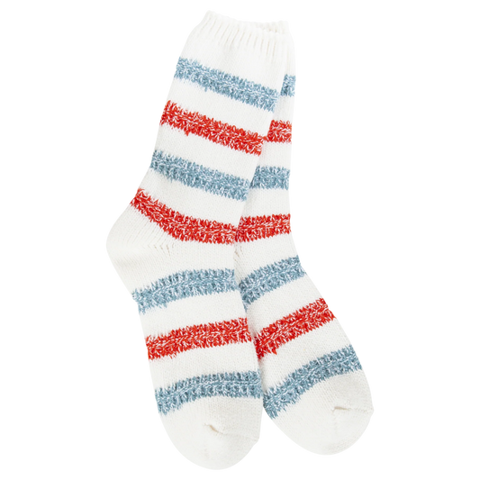 Weekend Ragg Links Crew + Vintage Stripe