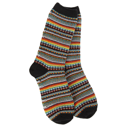 Weekend Boho Crew + Black Stripe