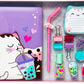 Boba Kit-Tea Cat Stationary Set