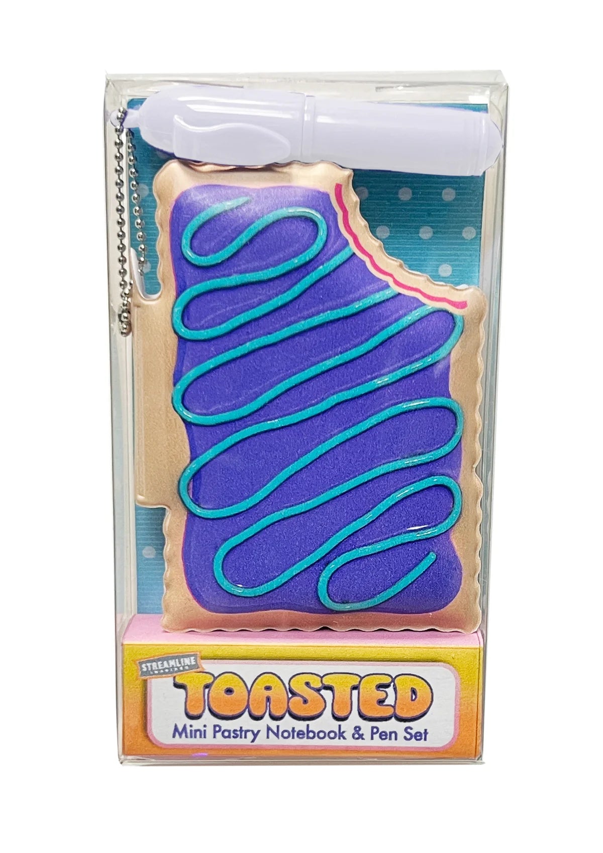 Toaster Pastry Mini Puffy Books w/ Pen