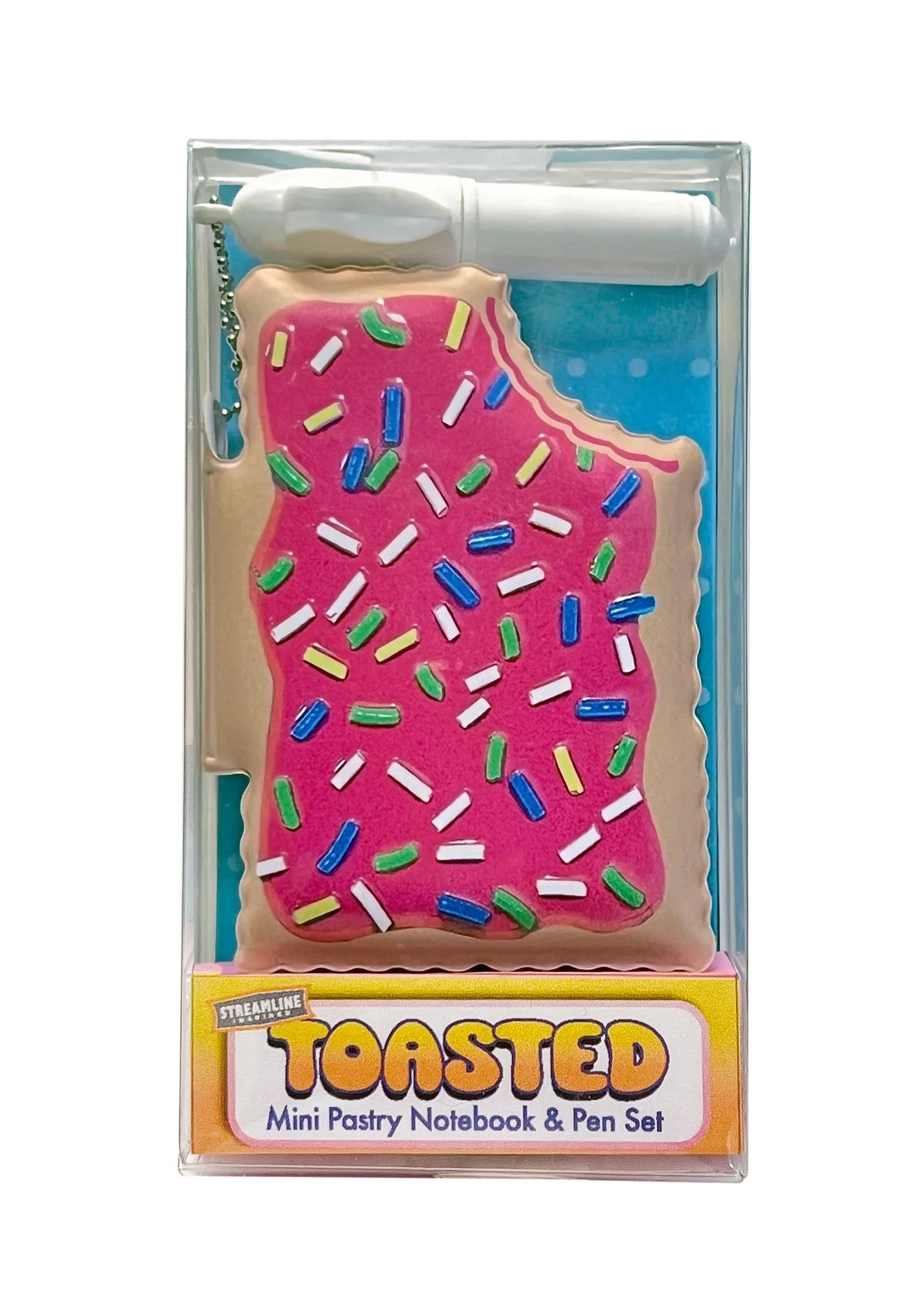 Toaster Pastry Mini Puffy Books w/ Pen