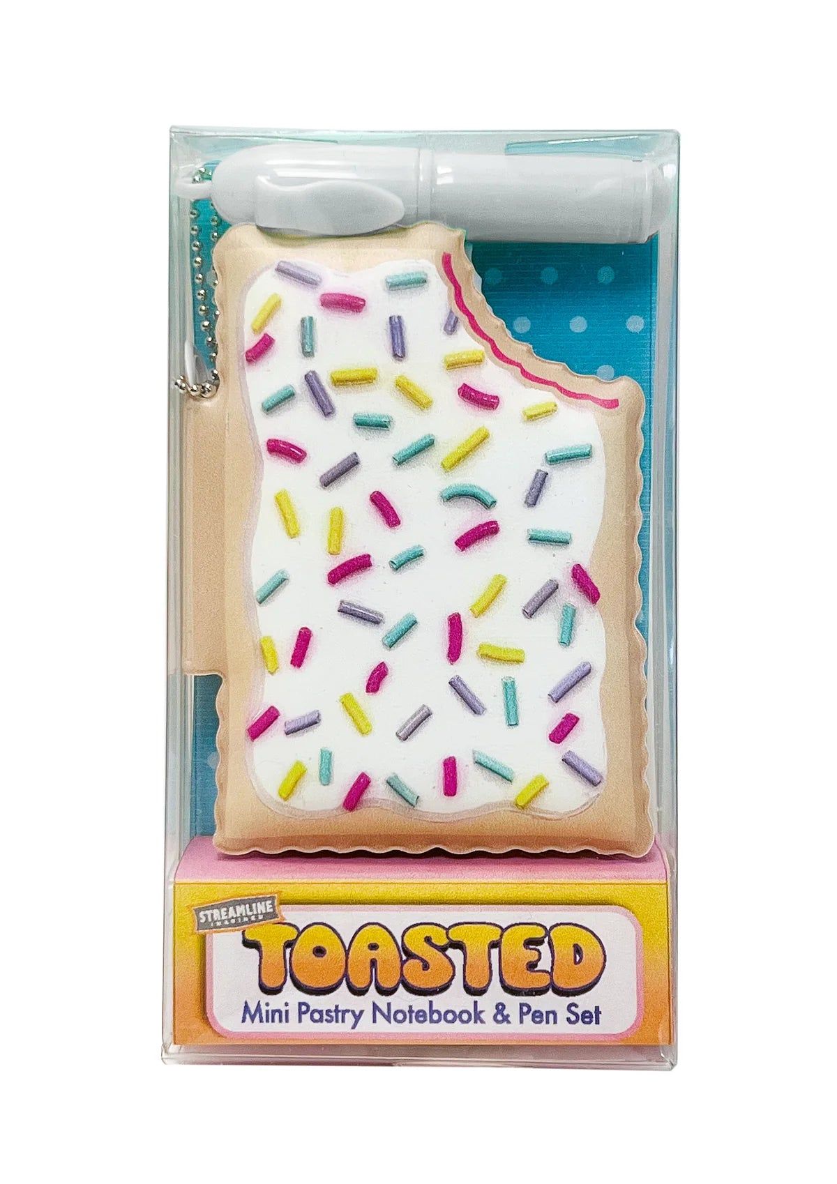 Toaster Pastry Mini Puffy Books w/ Pen