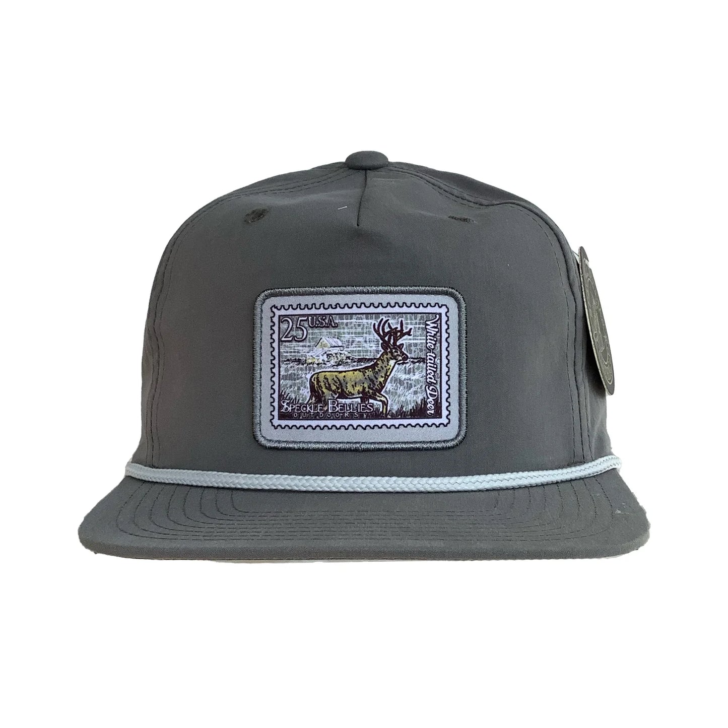 Deer Stamp Patch Hat