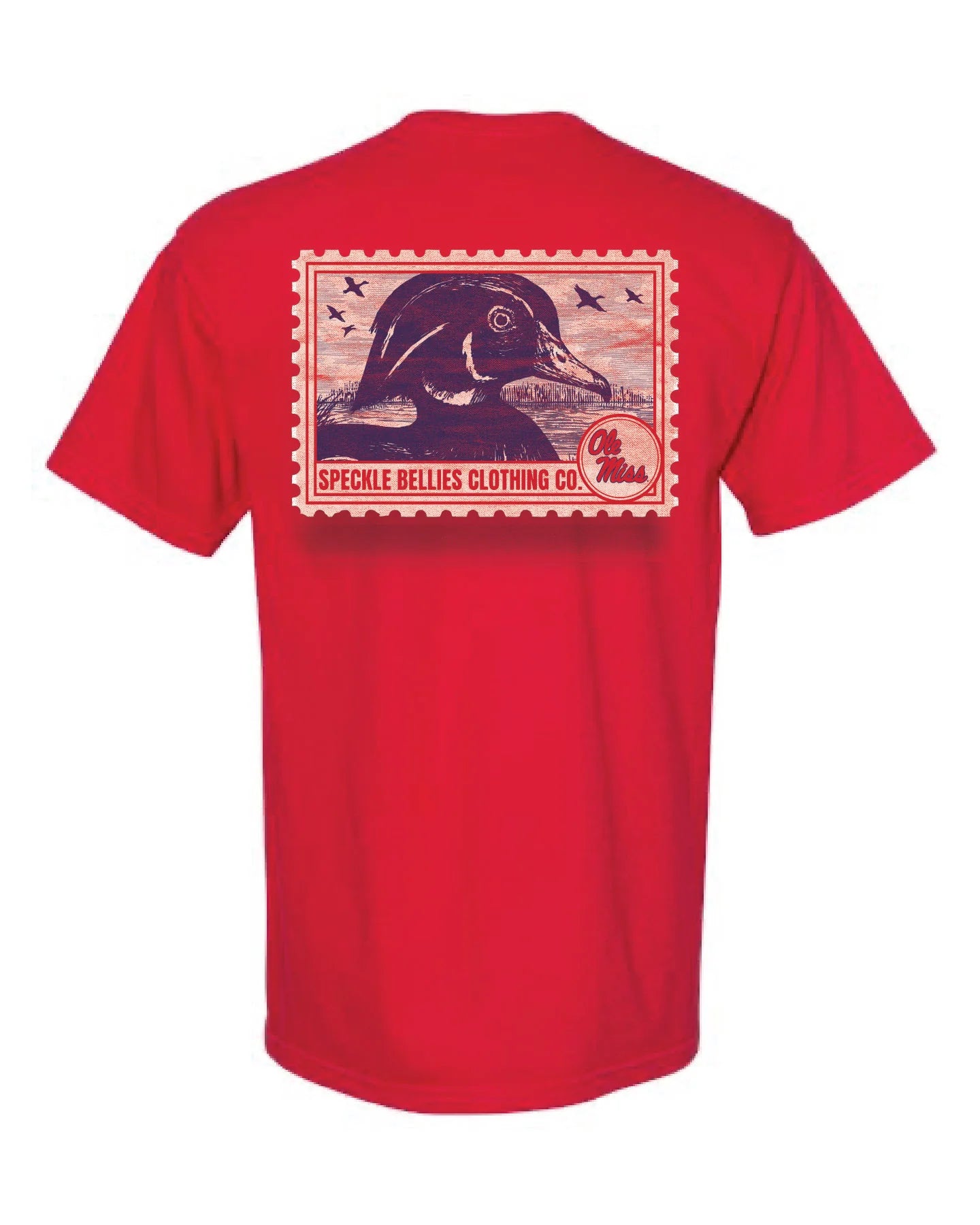 Ole Miss Duck Stamp Tee