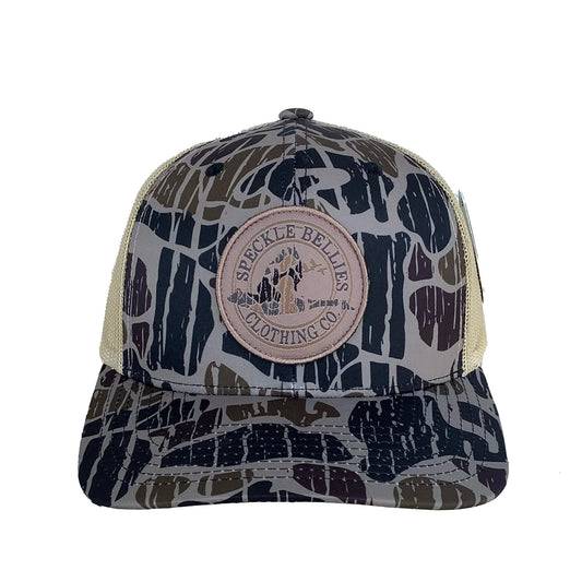 Camo Goose Circle Logo Patch Hat