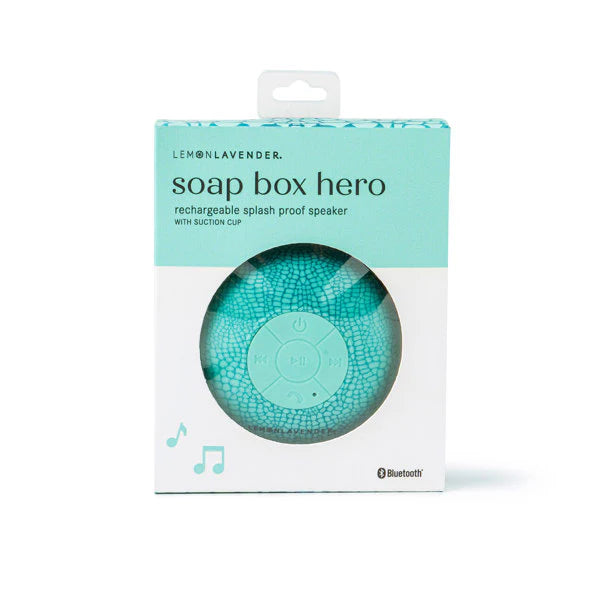 Lemon Lavender + Soap Box Hero Splash Proof Speaker
