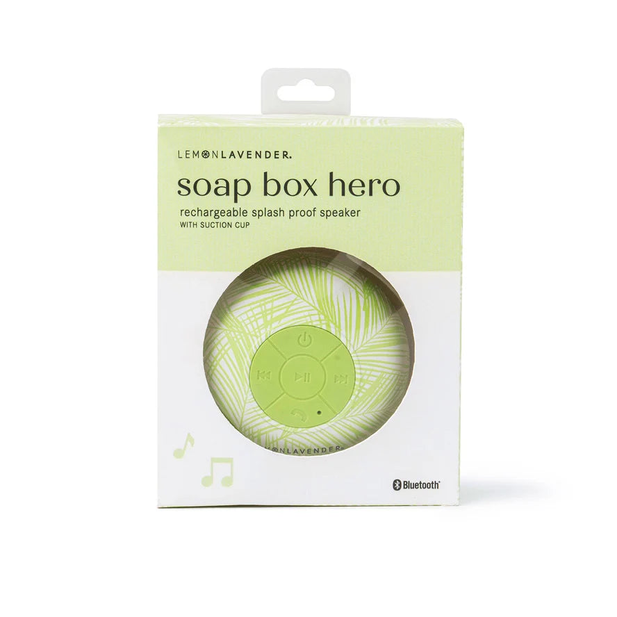 Lemon Lavender + Soap Box Hero Splash Proof Speaker