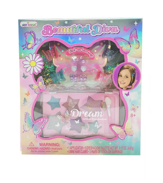 Beautiful Diva Tie Dye Butterfly Set