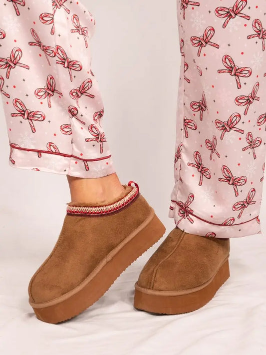 Slipper Platforms - Brown