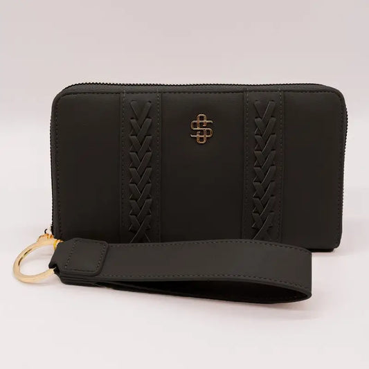 Leather Wristlet Wallet