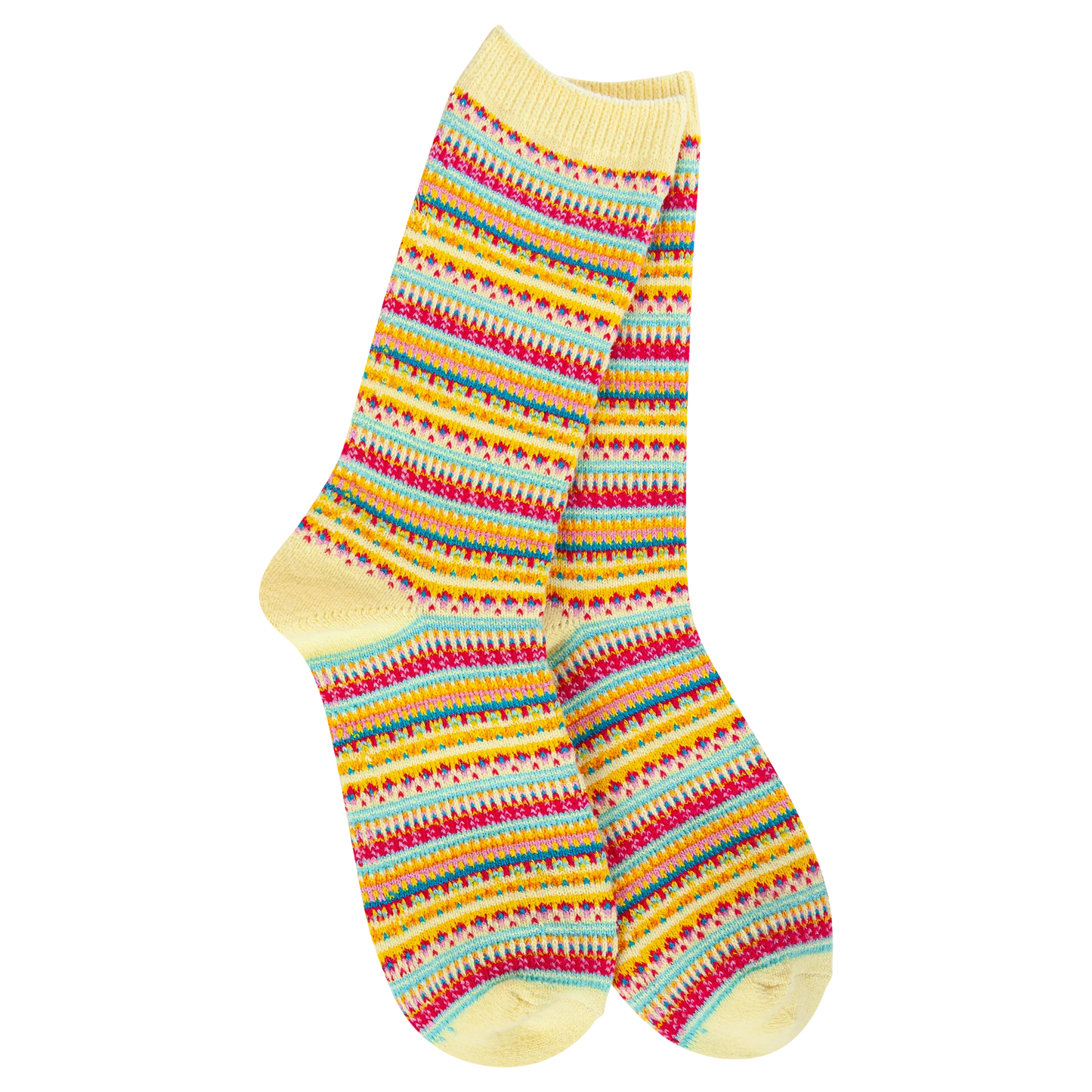 Yellow Stripe Socks