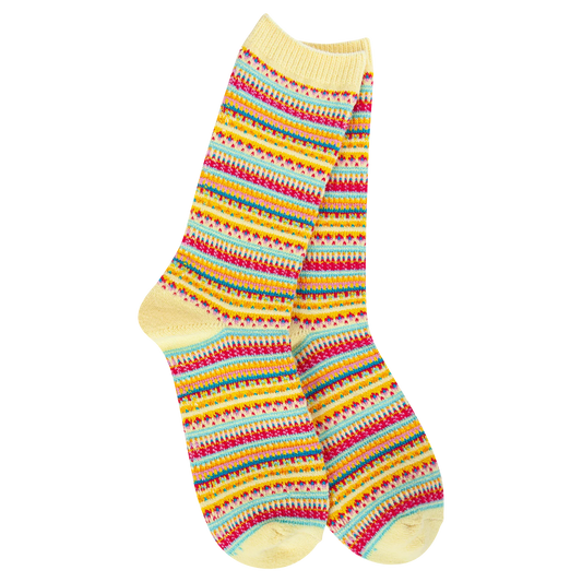 Yellow Stripe Socks