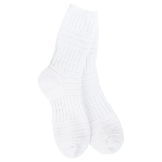 White Detailed Socks