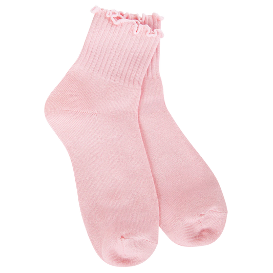 Pink Ruffle Socks