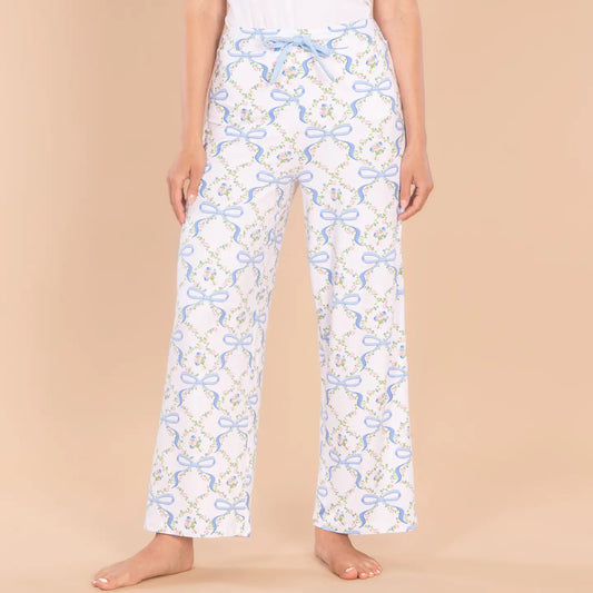 Bows and Blossoms Pants