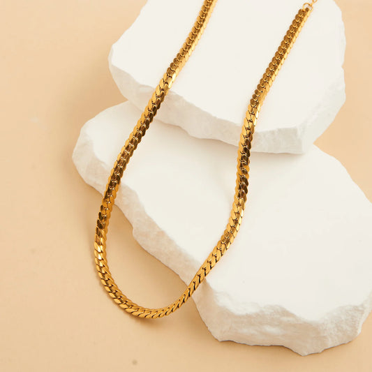 Herringbone Chain Necklace