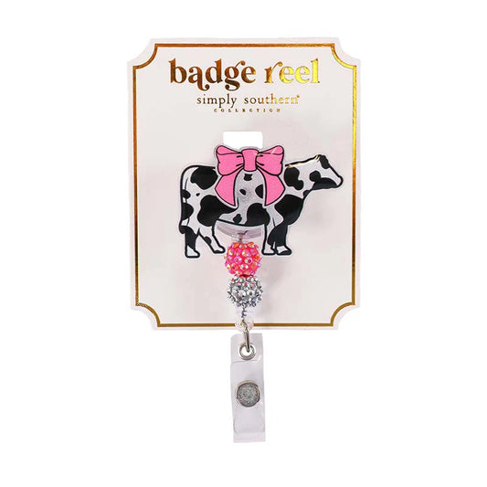 Black Cow Badge Reel