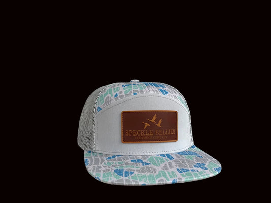 3 Geese Leather 7 Panel - Bay Lake Hat