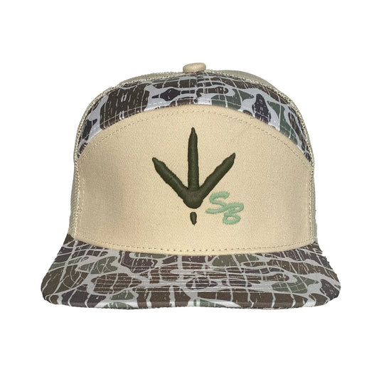 Turkey Track SB 7 Panel - Foggy Marsh Hat