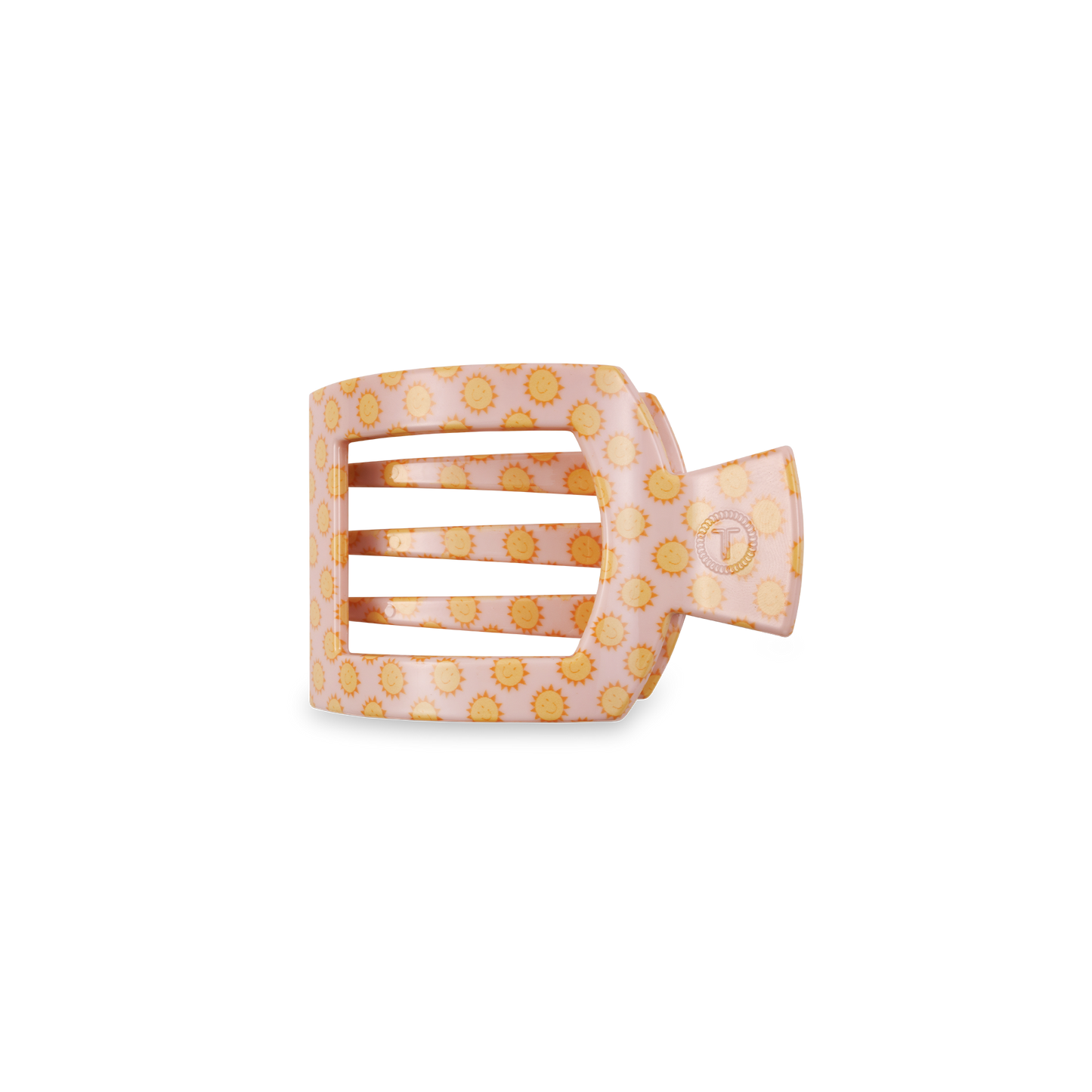 TELETIES - Square Flat Hair Clip - Small