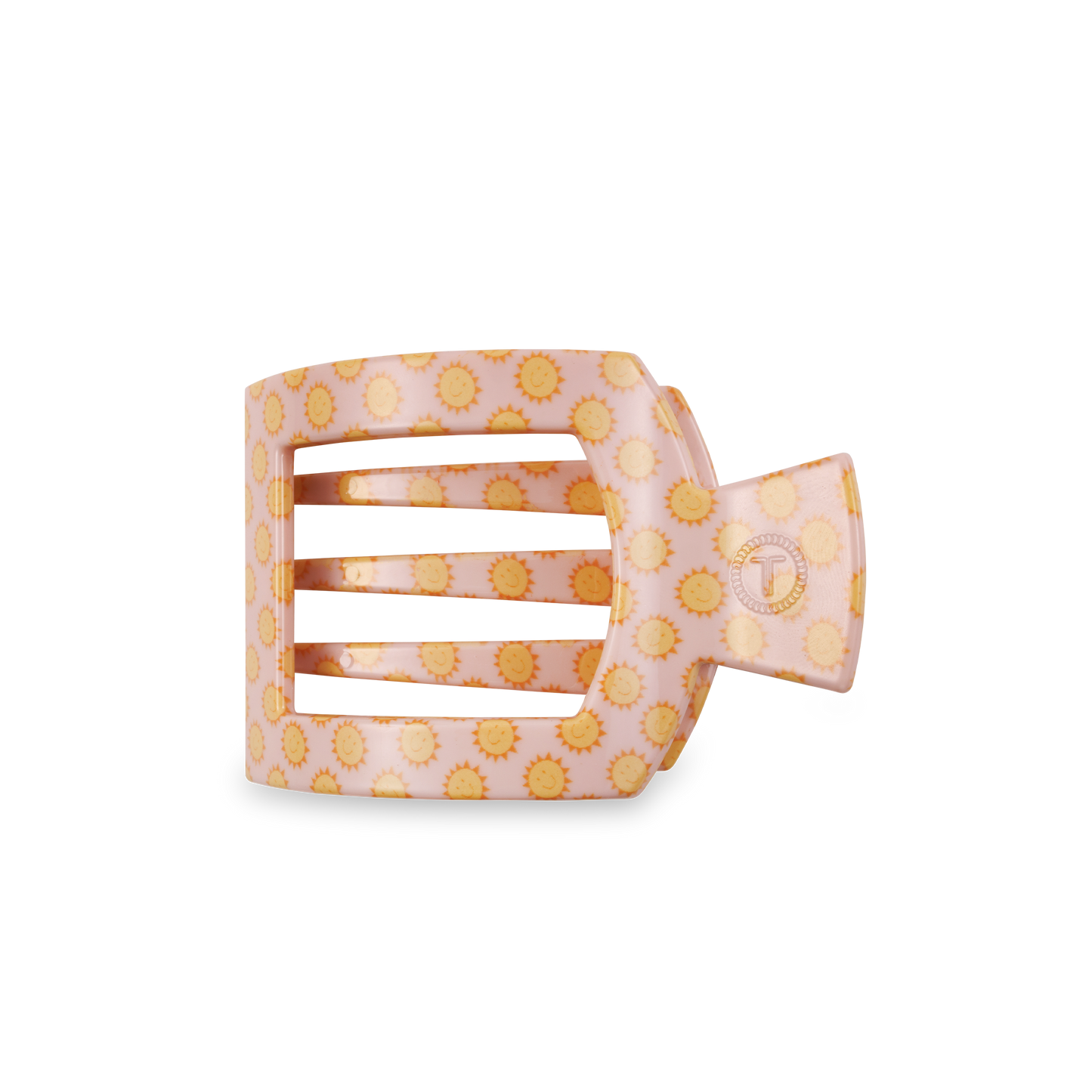 TELETIES - Square Flat Hair Clip - Medium