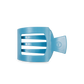 TELETIES - Square Flat Hair Clip - Medium